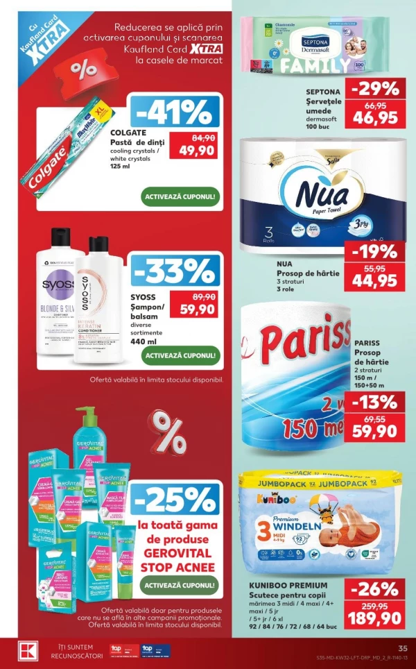 Catalog Kaufland - Catalogul cu reduceri, pagina 35: reduceri și oferte 06 - 12 august 2026