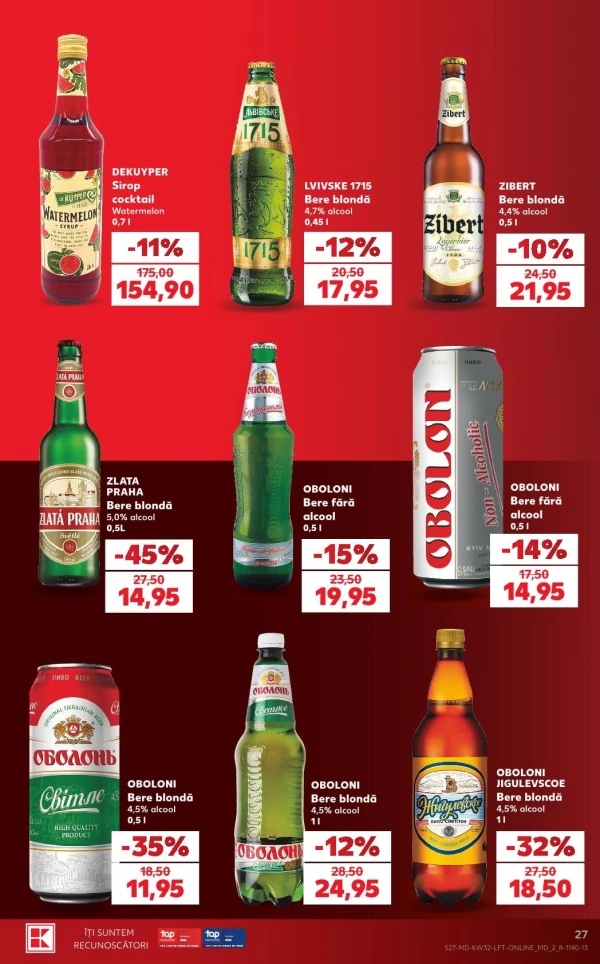Catalog Kaufland - Catalogul cu reduceri, pagina 27: reduceri și oferte 06 - 12 august 2026