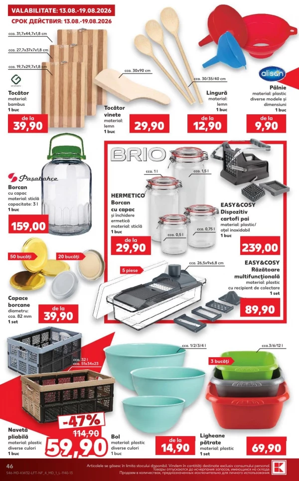 Catalog Kaufland - Catalogul cu reduceri, pagina 46: reduceri și oferte 06 - 12 august 2026