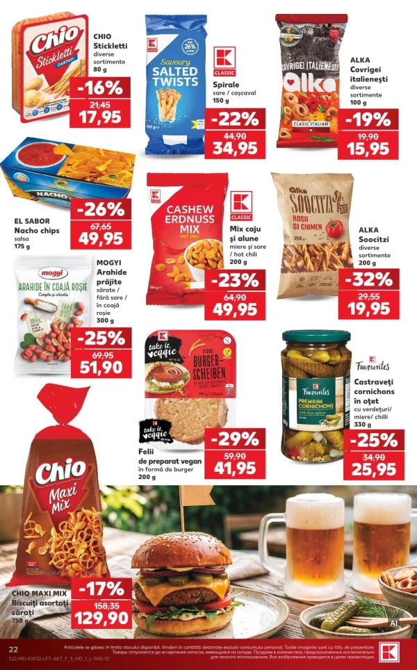 Catalog Kaufland - Catalogul cu reduceri, pagina 22: reduceri și oferte 06 - 12 august 2026