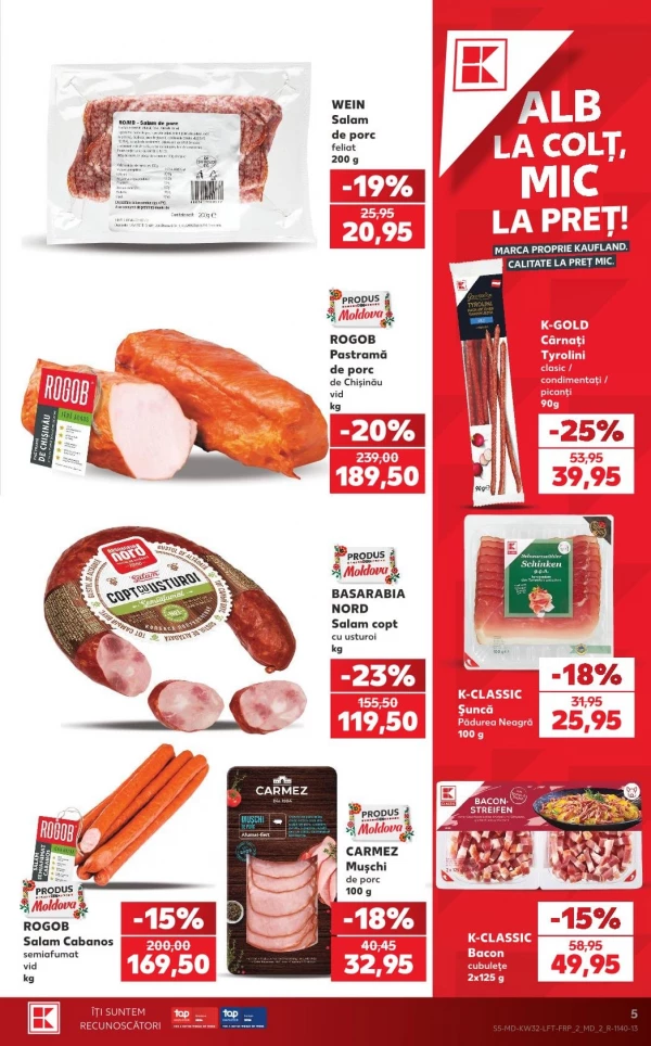 Catalog Kaufland - Catalogul cu reduceri, pagina 5: reduceri și oferte 06 - 12 august 2026