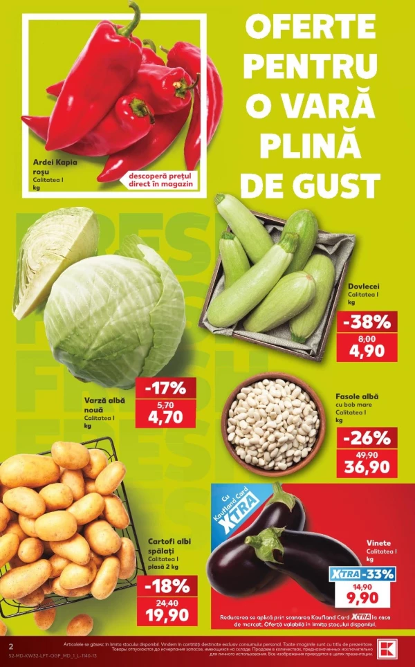 Catalog Kaufland - Catalogul cu reduceri, pagina 2: reduceri și oferte 06 - 12 august 2026