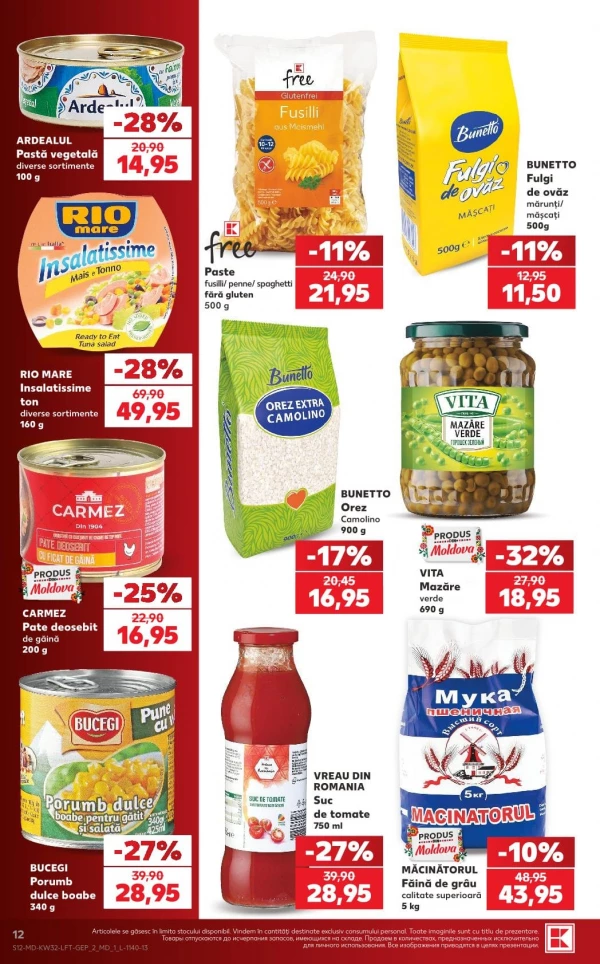 Catalog Kaufland - Catalogul cu reduceri, pagina 12: reduceri și oferte 06 - 12 august 2026