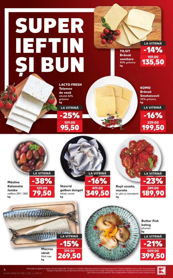 Catalog Kaufland - Catalogul cu reduceri, pagina 6: reduceri și oferte 06 - 12 august 2026