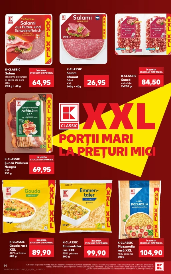 Catalog Kaufland - Catalogul cu reduceri, pagina 14: reduceri și oferte 06 - 12 august 2026