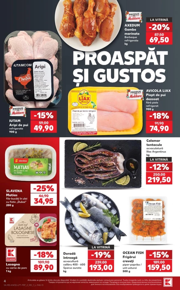 Catalog Kaufland - Catalogul cu reduceri, pagina 4: reduceri și oferte 06 - 12 august 2026