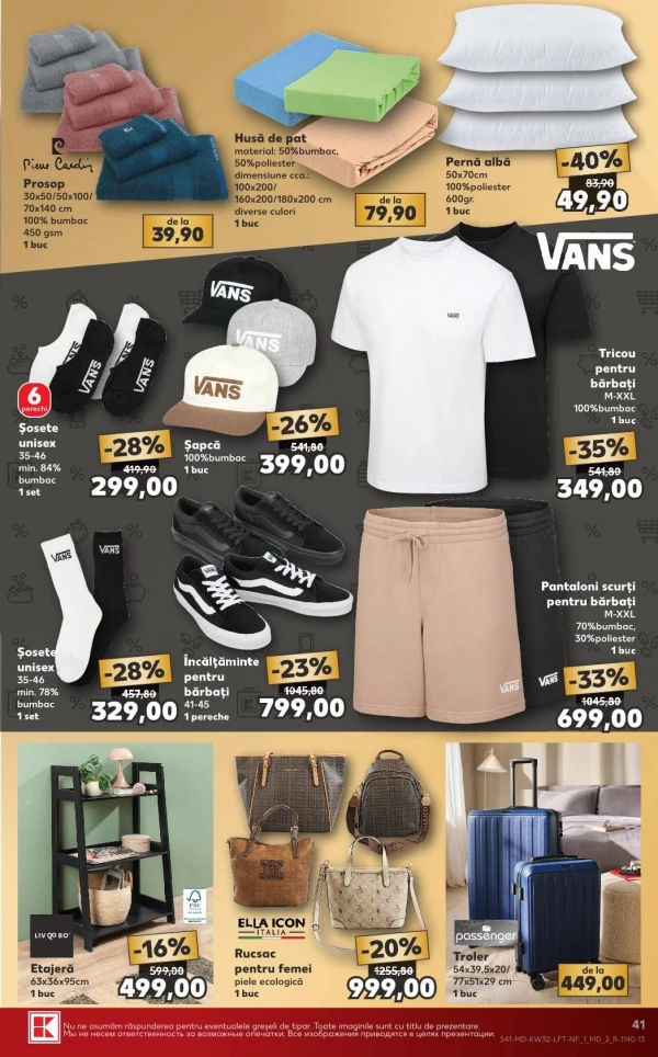 Catalog Kaufland - Catalogul cu reduceri, pagina 41: reduceri și oferte 06 - 12 august 2026