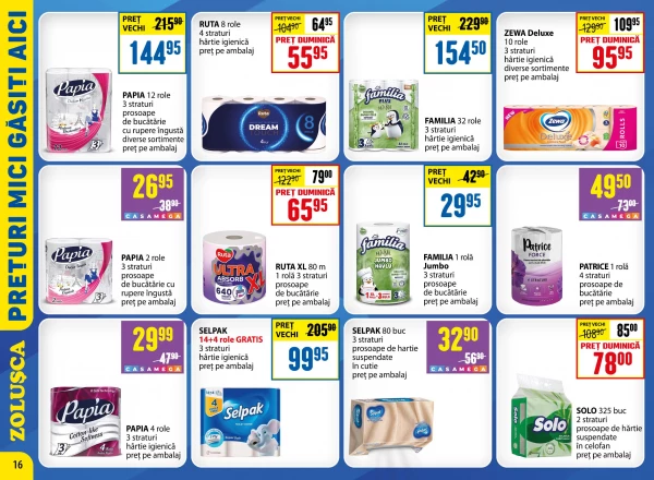 Catalog Zoluşca - Catalogul cu reduceri, pagina 16: reduceri și oferte 10 august - 13 septembrie 2026
