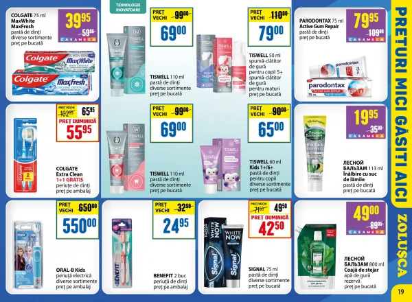 Catalog Zoluşca - Catalogul cu reduceri, pagina 19: reduceri și oferte 10 august - 13 septembrie 2026