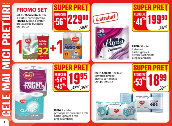 Catalog Zoluşca - Catalogul cu reduceri, pagina 6: reduceri și oferte 10 august - 13 septembrie 2026