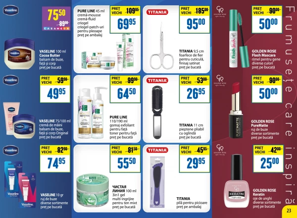 Catalog Zoluşca - Catalogul cu reduceri, pagina 23: reduceri și oferte 10 august - 13 septembrie 2026