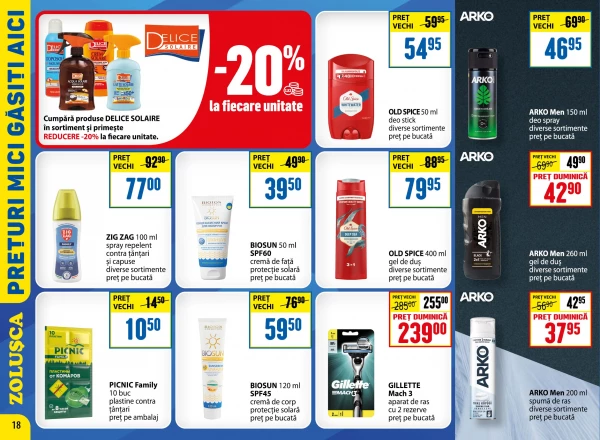 Catalog Zoluşca - Catalogul cu reduceri, pagina 18: reduceri și oferte 10 august - 13 septembrie 2026