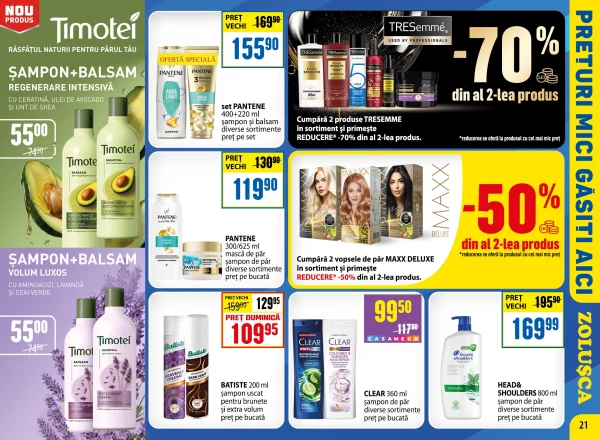 Catalog Zoluşca - Catalogul cu reduceri, pagina 21: reduceri și oferte 10 august - 13 septembrie 2026