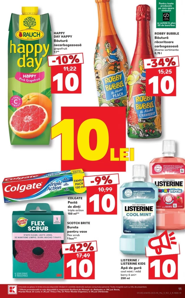Catalog Kaufland - Catalogul tematic, pagina 11: reduceri și oferte 12 - 18 august 2026