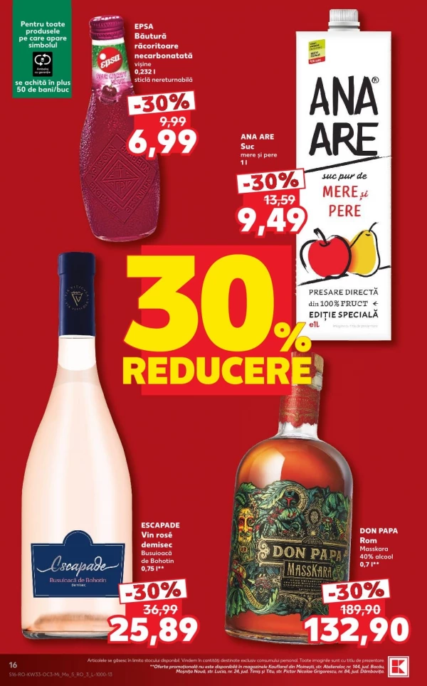 Catalog Kaufland - Catalogul tematic, pagina 16: reduceri și oferte 12 - 18 august 2026