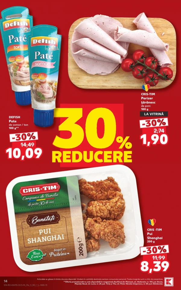 Catalog Kaufland - Catalogul tematic, pagina 14: reduceri și oferte 12 - 18 august 2026