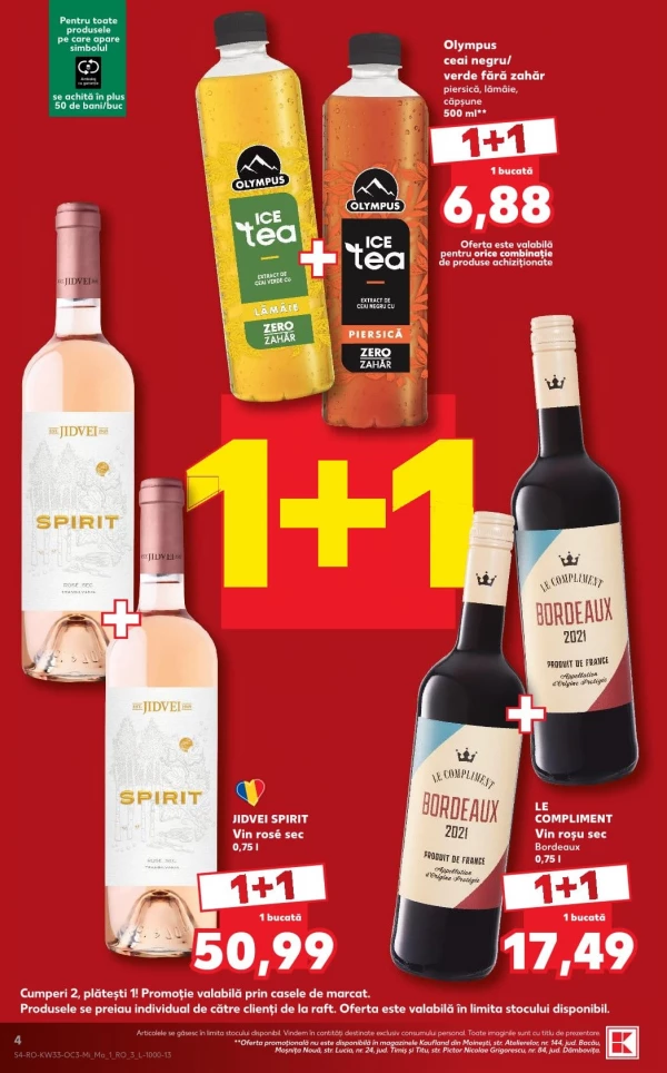 Catalog Kaufland - Catalogul tematic, pagina 4: reduceri și oferte 12 - 18 august 2026