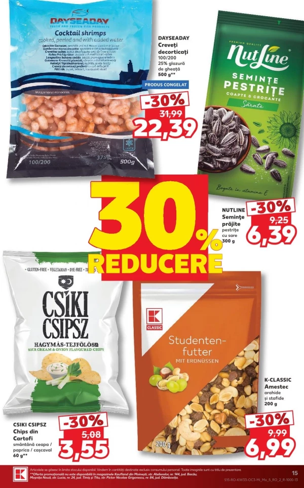 Catalog Kaufland - Catalogul tematic, pagina 15: reduceri și oferte 12 - 18 august 2026