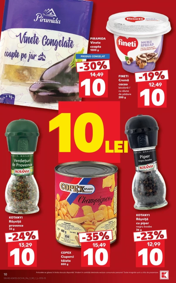 Catalog Kaufland - Catalogul tematic, pagina 10: reduceri și oferte 12 - 18 august 2026