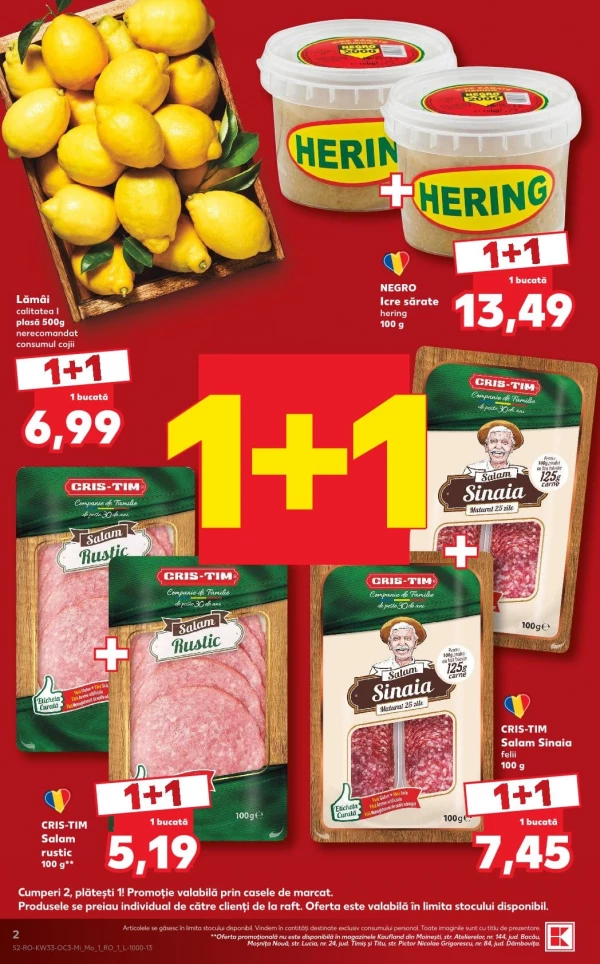 Catalog Kaufland - Catalogul tematic, pagina 2: reduceri și oferte 12 - 18 august 2026