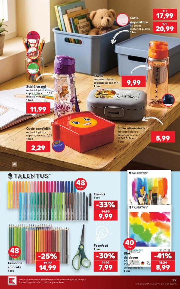 Catalog Kaufland - Catalogul cu reduceri NonFood, pagina 29: reduceri și oferte 12 - 18 august 2026