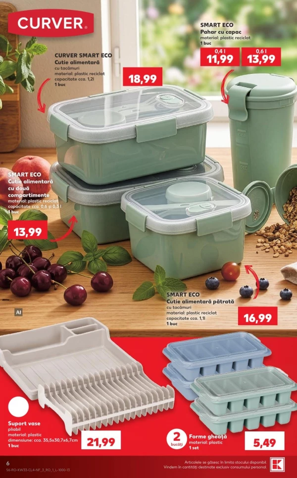 Catalog Kaufland - Catalogul cu reduceri NonFood, pagina 6: reduceri și oferte 12 - 18 august 2026