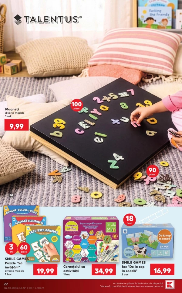 Catalog Kaufland - Catalogul cu reduceri NonFood, pagina 22: reduceri și oferte 12 - 18 august 2026
