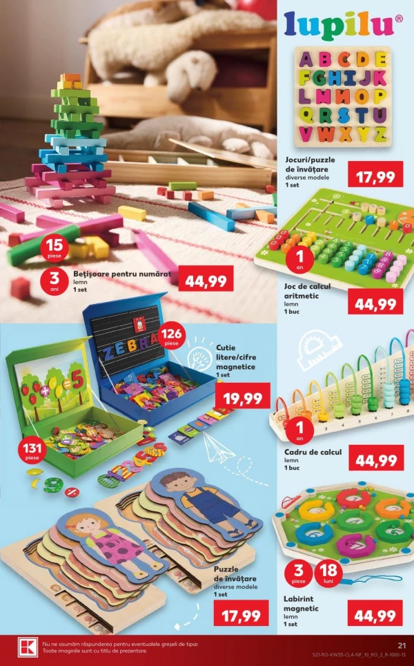Catalog Kaufland - Catalogul cu reduceri NonFood, pagina 21: reduceri și oferte 12 - 18 august 2026