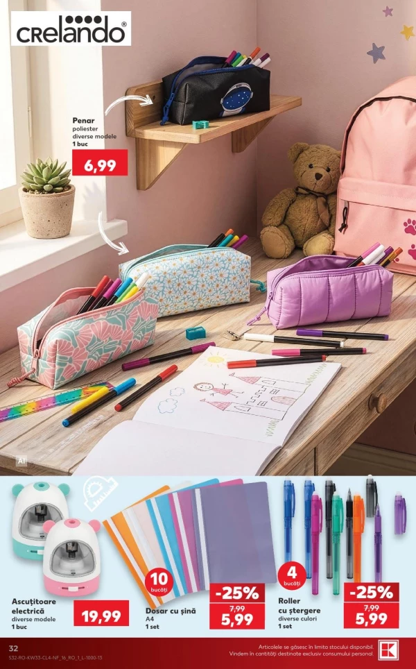 Catalog Kaufland - Catalogul cu reduceri NonFood, pagina 32: reduceri și oferte 12 - 18 august 2026