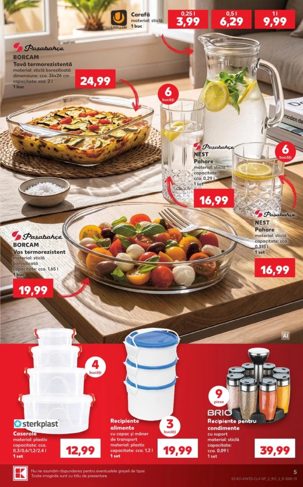 Catalog Kaufland - Catalogul cu reduceri NonFood, pagina 5: reduceri și oferte 12 - 18 august 2026
