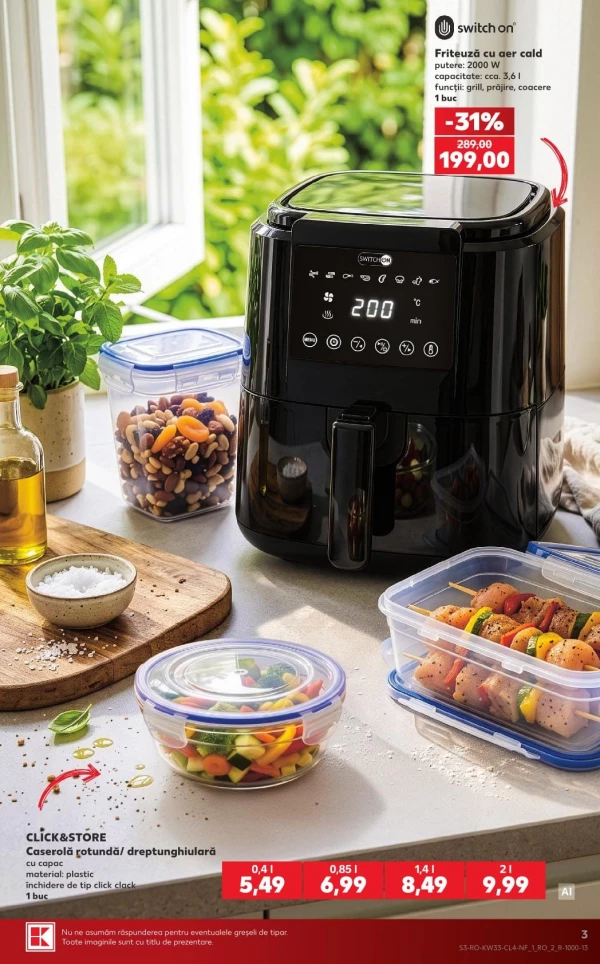Catalog Kaufland - Catalogul cu reduceri NonFood, pagina 3: reduceri și oferte 12 - 18 august 2026