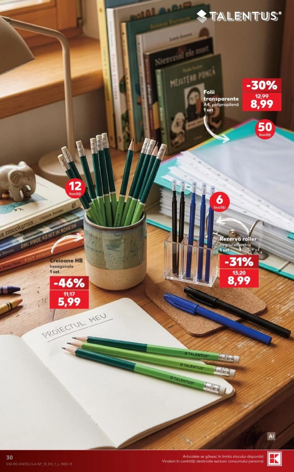 Catalog Kaufland - Catalogul cu reduceri NonFood, pagina 30: reduceri și oferte 12 - 18 august 2026