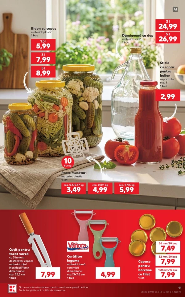 Catalog Kaufland - Catalogul cu reduceri NonFood, pagina 11: reduceri și oferte 12 - 18 august 2026