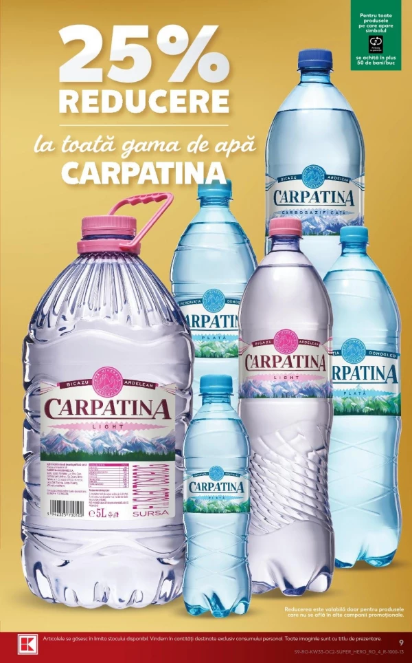 Catalog Kaufland - Catalogul cu reduceri, pagina 9: reduceri și oferte 12 - 18 august 2026