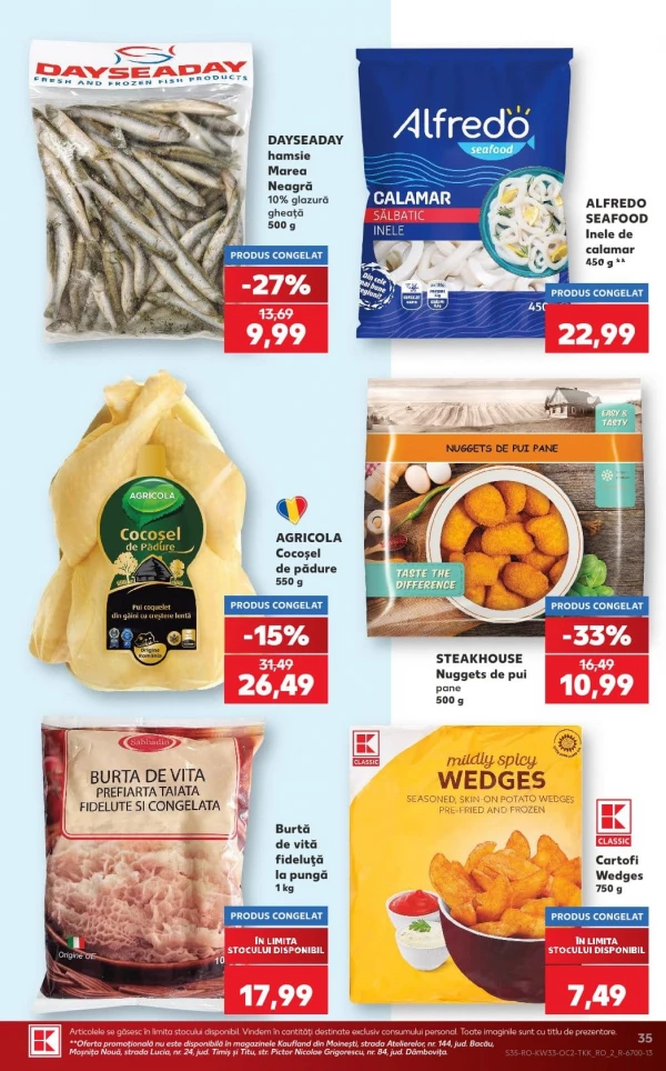 Catalog Kaufland - Catalogul cu reduceri, pagina 35: reduceri și oferte 12 - 18 august 2026