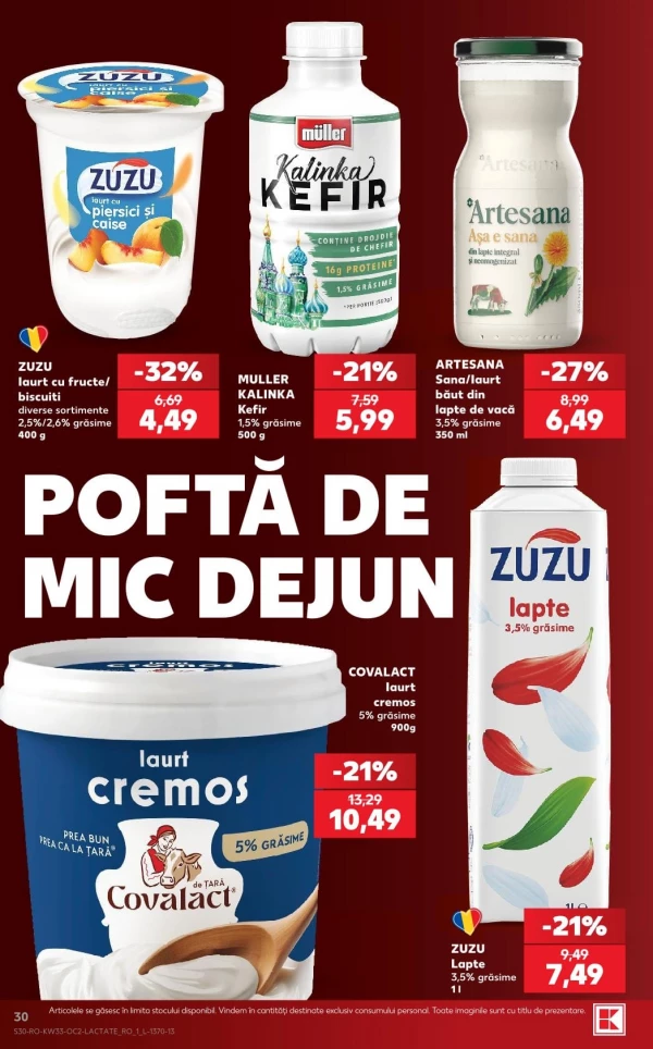 Catalog Kaufland - Catalogul cu reduceri, pagina 30: reduceri și oferte 12 - 18 august 2026