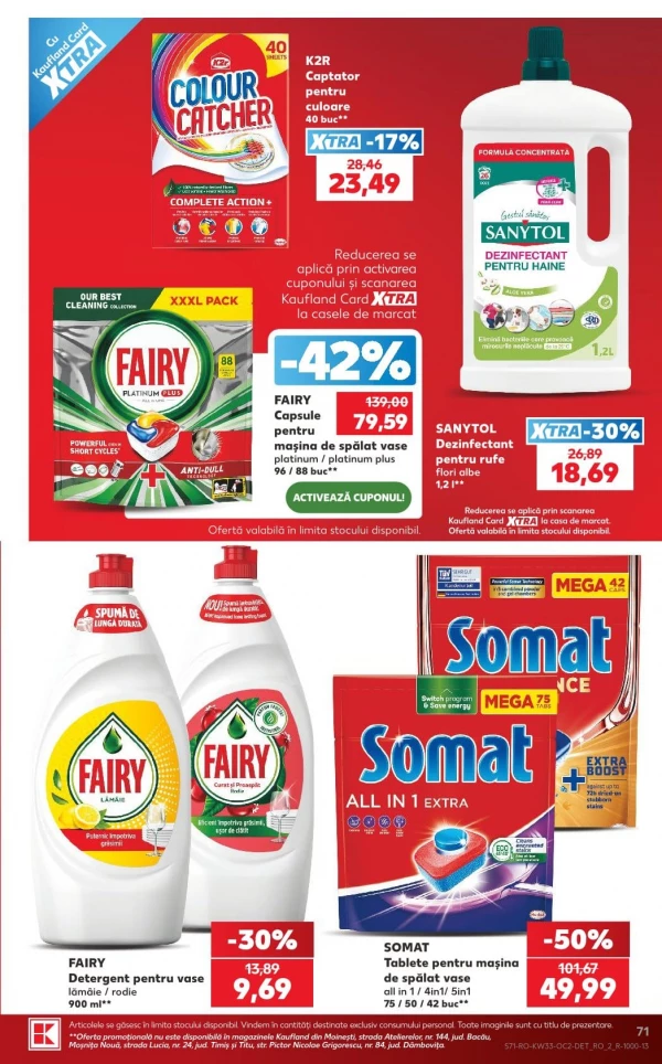 Catalog Kaufland - Catalogul cu reduceri, pagina 71: reduceri și oferte 12 - 18 august 2026
