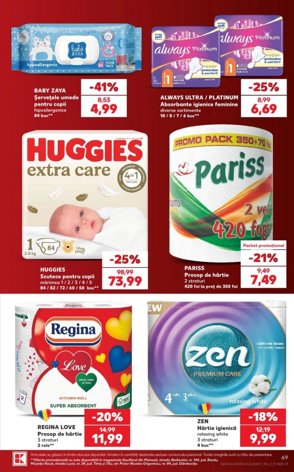 Catalog Kaufland - Catalogul cu reduceri, pagina 69: reduceri și oferte 12 - 18 august 2026
