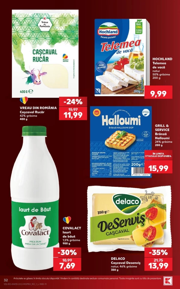 Catalog Kaufland - Catalogul cu reduceri, pagina 32: reduceri și oferte 12 - 18 august 2026