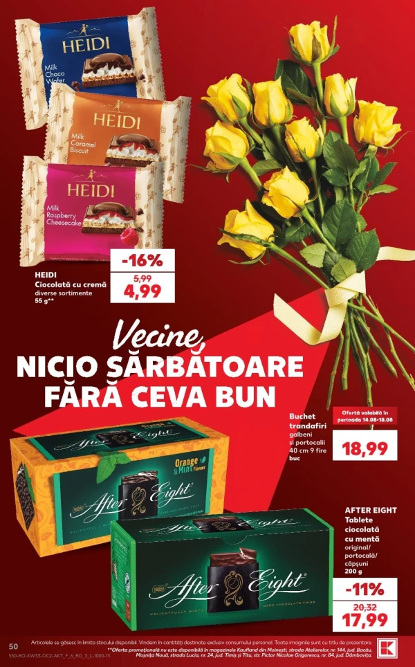Catalog Kaufland - Catalogul cu reduceri, pagina 50: reduceri și oferte 12 - 18 august 2026