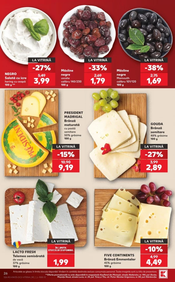 Catalog Kaufland - Catalogul cu reduceri, pagina 26: reduceri și oferte 12 - 18 august 2026