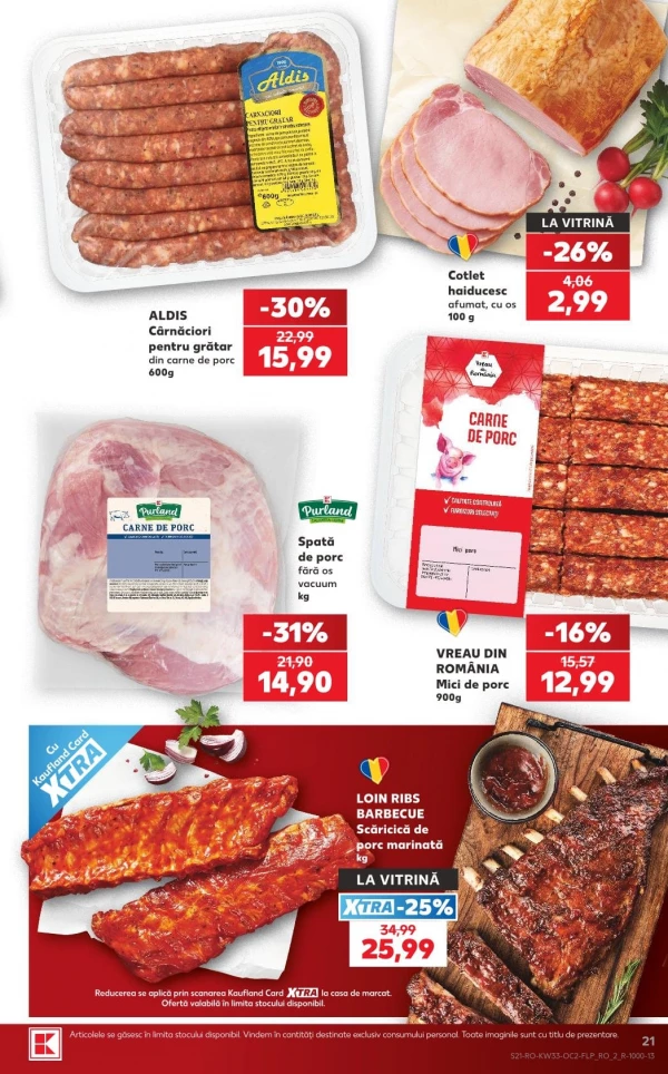 Catalog Kaufland - Catalogul cu reduceri, pagina 21: reduceri și oferte 12 - 18 august 2026