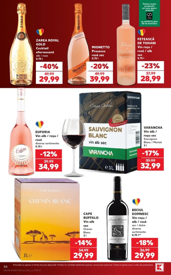 Catalog Kaufland - Catalogul cu reduceri, pagina 56: reduceri și oferte 12 - 18 august 2026