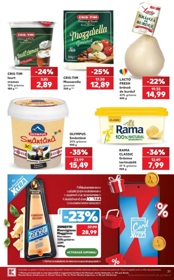 Catalog Kaufland - Catalogul cu reduceri, pagina 31: reduceri și oferte 12 - 18 august 2026
