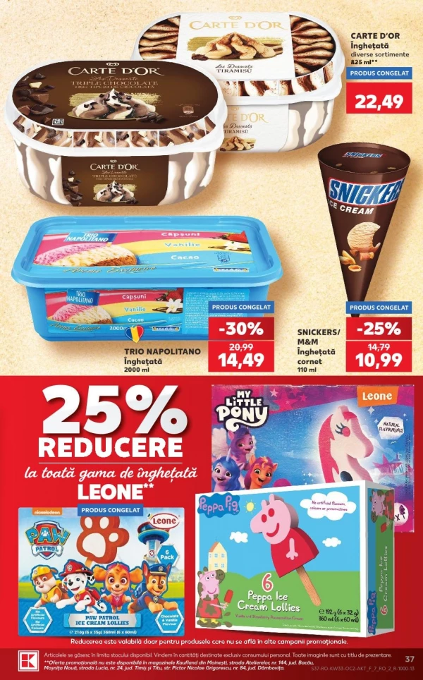 Catalog Kaufland - Catalogul cu reduceri, pagina 37: reduceri și oferte 12 - 18 august 2026