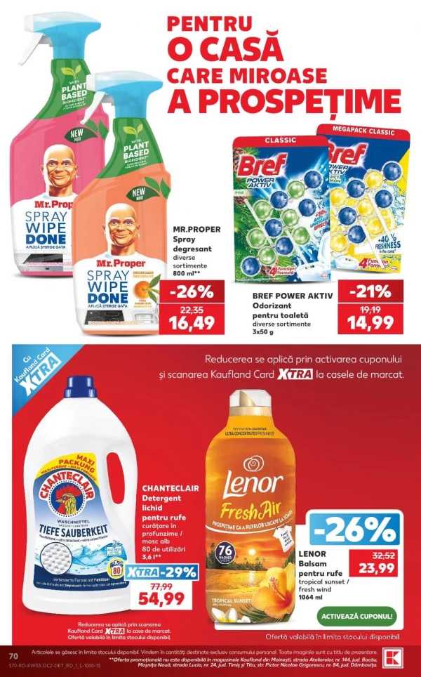 Catalog Kaufland - Catalogul cu reduceri, pagina 70: reduceri și oferte 12 - 18 august 2026