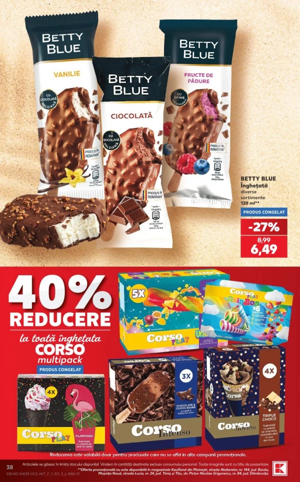 Catalog Kaufland - Catalogul cu reduceri, pagina 38: reduceri și oferte 12 - 18 august 2026