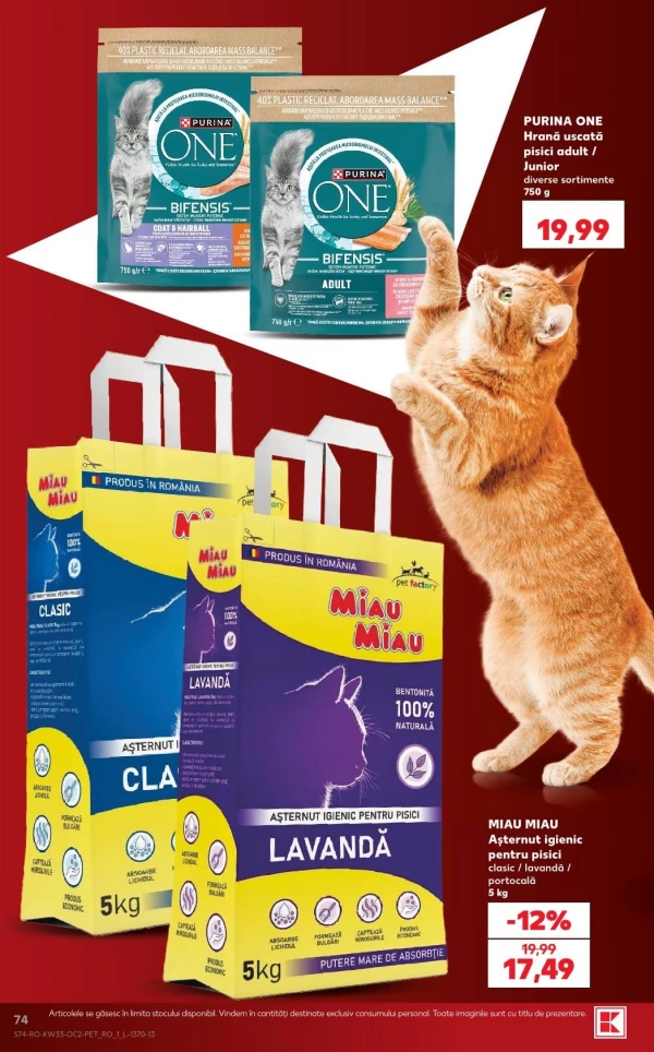Catalog Kaufland - Catalogul cu reduceri, pagina 74: reduceri și oferte 12 - 18 august 2026