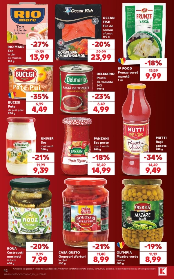 Catalog Kaufland - Catalogul cu reduceri, pagina 42: reduceri și oferte 12 - 18 august 2026