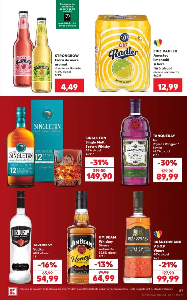 Catalog Kaufland - Catalogul cu reduceri, pagina 57: reduceri și oferte 12 - 18 august 2026